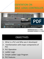 Programmable Logic Controller (PLC) Presentation: Ladder Logic and Applications