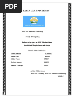 BDUTGSH Final Network Design