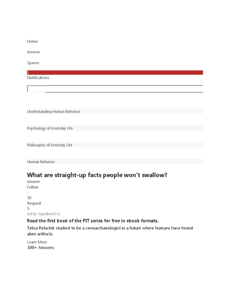 Random File 102 | PDF | Psychological Concepts | Science