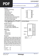 CD4060BMS: Pinout Features