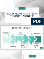 Exam E: Training Module
