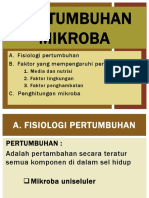 Pertumbuhan Mikrobia