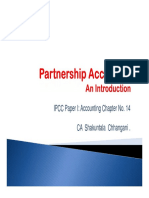 IPCC Paper I: Accounting for Partnership Changes