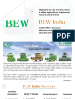 BEW India - Product Range