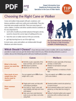 Walker Gait Patterns Explained | PDF