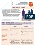 Choosing The Right Cane or Walker: Which Should I Choose?