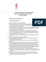 Accounting Transactions Week 2 PDF