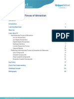 Lesson 1.2 Intermolecular Forces of Attraction (Study Guide)