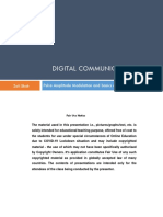 Digital Communications: Pulse Amplitude Modulation and Basics of Detection - Part 1