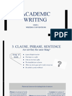 Academic Writing