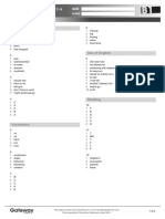 Review Tests 3 - HL - Key