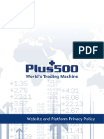Website and Platform Privacy Policy: Plus500UK Limited