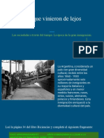 Inmigración masiva enriqueció la diversidad cultural de Argentina 1860-1930