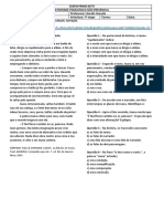 Língua Portuguesa - Atividade 10 - 7 Etapa PDF