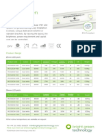 Datasheet Bright Green Matrix 19.5