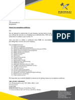 Source Tax Exemption Certificate PDF