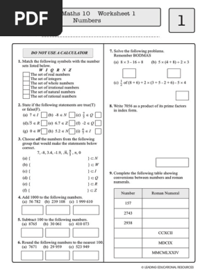 Master Maths Year 10 Pdf Interest Fraction Mathematics