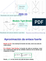 Modelo Tight Binding