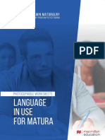 Language in Use For Matura PDF
