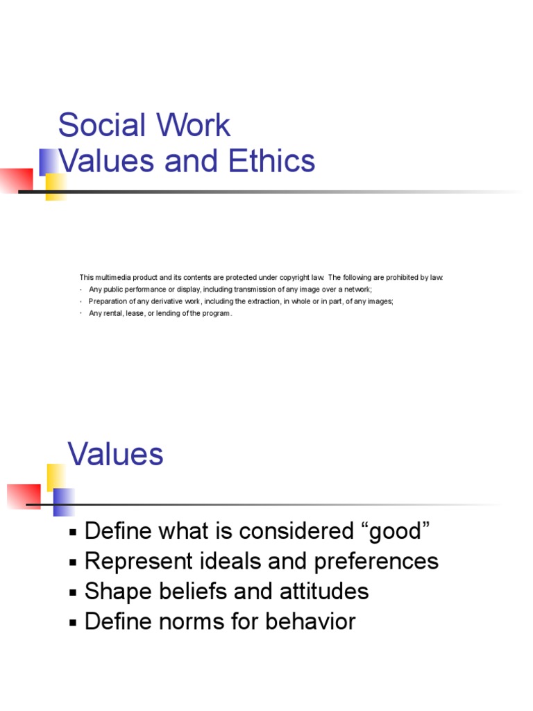 Socialworkvalues | PDF