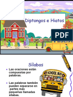 Diptongos, Hiatos y Tipos de Sílabas