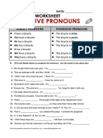PossesivePronouns PDF