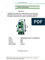 Informe Topografico