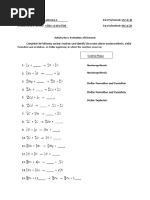 Physical Science Answers