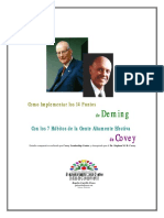 Deming y Covey - . .
