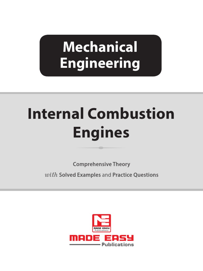Mechanical Engineering: Internal Combustion Engines | PDF
