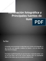 Clase 5 Iluminacion Fotografica Tipos y Fuentes PDF