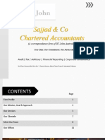 Sajjad & Co Chartered Accountants: (A Correspondence Firm of SC John Australia)