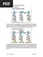 7.5 Effects of Layer 2 Devices On Data Flow: 7.5.1 Ethernet LAN Segmentation