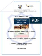 Informe Académico DOCTRINA POLICIAL
