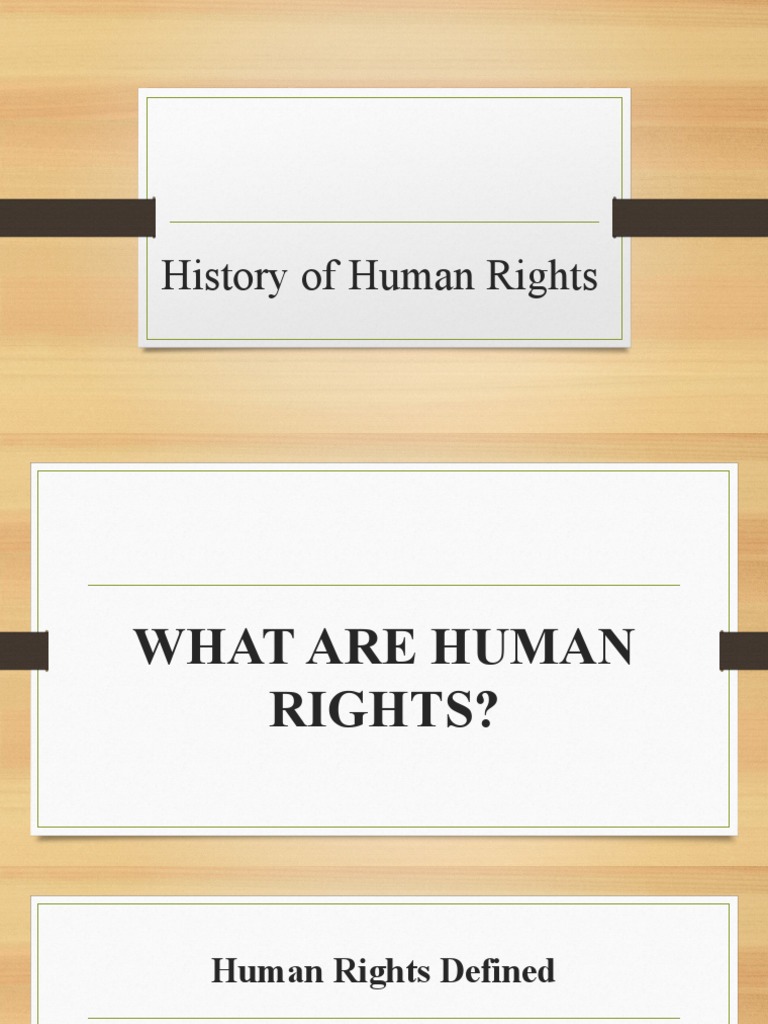 Human Rights Evolution | PDF | United States Bill Of Rights | Human Rights