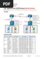 1.1.2 Lab - Implement Inter-VLAN Routing - ILM