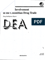 Informe de La DEA Sobre Narcotráfico y Guerrillas. Fecha 1994.