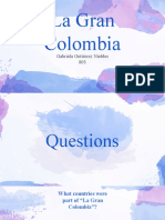 La Gran Colombia Geography