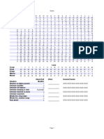 2nd Edition Full Thaco Chart