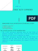 Symmetric Key Ciphers
