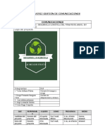 Fase 4 Matriz Gestión de Comunicaciones