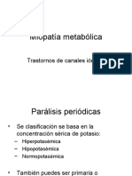 Miopatia metabólica 