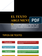 7-El Texto Argumentativo