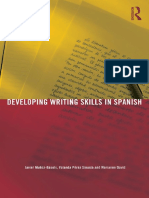 Muñoz Basols - Javier - Yolanda Pérez Sinusía - Marianne David Developing Writing Skills in Spanish Taylo PDF