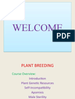 PLANT BREEDING - INTRO 1st Lecture2003