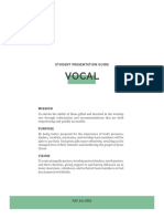 VocalStudent Presentation Guide