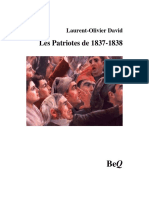 Les Patriotes de 1837-1838 PDF