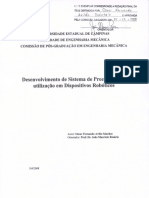 Desenvolvimento de Sistema de Preensão Robótica