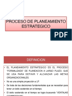 Proceso de Planeamiento Estrategico PDF