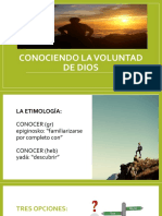 Clase 1 - Conociendo La Voluntad de Dios